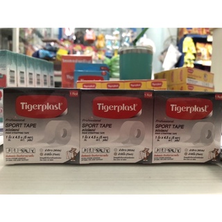 ไทเกอรพลาส สปอร์ต เทป (Tigerplast sport tape) ผ้ายืดพันข้อต่อขนาด1นิ้ว*4.5เมตร 1ชิ้น