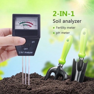 เครื่องวัด PH ดิน  Soil tester 2 in 1