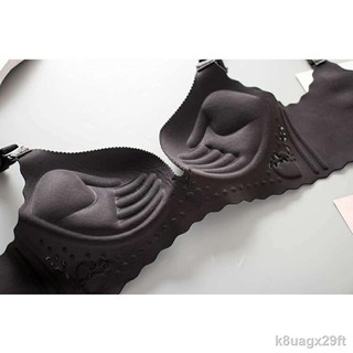 เสื้อในไร้โครง ♨✗♝[shippingbra] B-618 บราไร้ขอบไร้โครง อกดูม