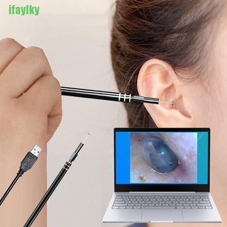 [IFY] USB Ear Cleaning Endo HD Visual Ear Spoon Earpick With Mini Camera QC  ALK