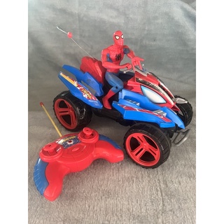 Radio Control Spider-Man Quad Bike  รถบังคับวิทยุของเล่นเด็ก(มือสอง)