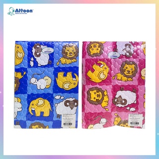 Attoon ผ้ายางญี่ปุ่น ขนาด 25*33 ซม. (สีชมพู / สีฟ้า) (8858740504799)