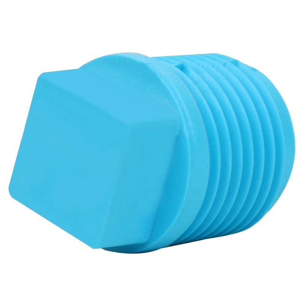 Other piping equipment VALVE PVC PLUG SCG 1/2" LITE BLUE Pipe fitting