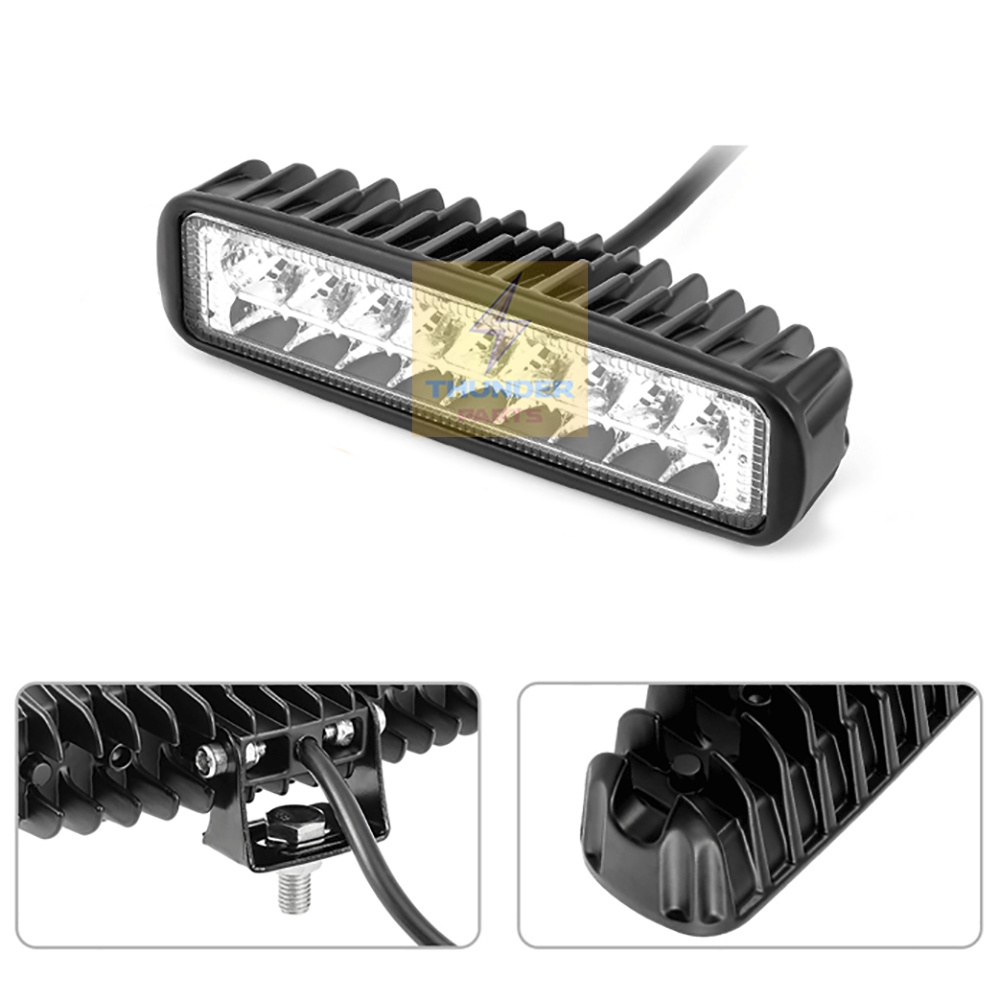 1ชิ้น LED 12-24V ไฟสปอร์ตไลท์ รถบรรทุก และ รถยนต์ทั่วไป (Linestep) | Shopee  Thailand