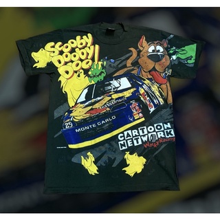 เสื้อ Ovp ลายการ์ตูน NASCAR SCOOBY DOO สไตล์ปี90s