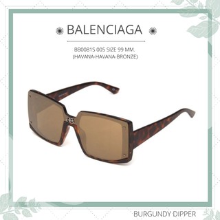 แว่นกันแดด BALENCIAGA BB0081S SIZE 99 MM.