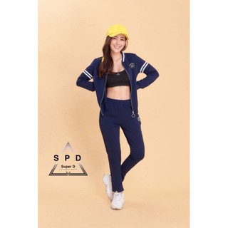 SUPERD เสื้อแจ็คเก็ตมาคู่กางเกงขายาว Lovely jacket&amp;pants CODE: 9705