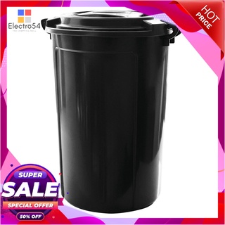 เซพแพ็ค ถังน้ำพร้อมฝา ขนาด 118 ลิตร สีดำSavepak Plastic Bucket 118L #Black