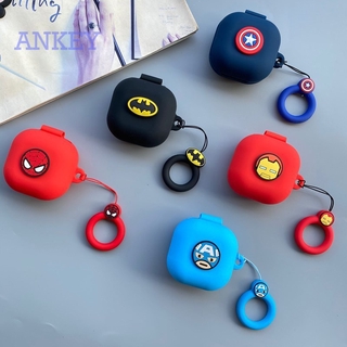 Samsung Galaxy Buds2 / Buds Live / Buds Pro เคสซิลิโคนลายการ์ตูน Marvel สําหรับ Samsung Galaxy Buds Live 2020