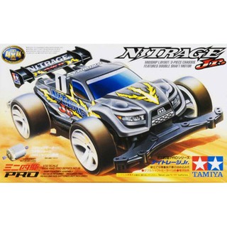 Mini4WD รถราง รถมอเตอร์ Tamiya 1/32 TA18619 NITRAGE JR.