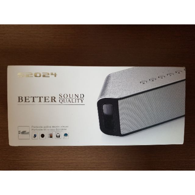 ลำโพงบลูทูธ S2024 better sound multifunction