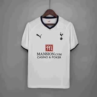 เสื้อกีฬาแขนสั้น ลายทีม Spurs Home Retro Jersey 08-09