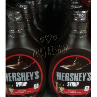 เฮอร์ชีส์ ช็อกโกแลต ไซรัป HERSHEYS SYRUP GENUINE CHOCOLATE FLAVOR ขนาด  680 กรัม