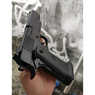 🧨จัดโปร🧨ของเล่นปืนอัดลมเหล็ก ปืนสั้นAirsoft Pistol Vigor Spring Vg 1911 V18 Full Metal 6mm 𝔸𝕚𝕣 𝕤𝕠𝕗𝕥 𝔾𝕦𝕟 ทรงสวยสไลด์โลหะ