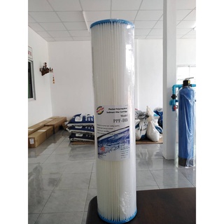 ไส้กรองหยาบ PP Big Blue 20 นิ้ว แบบจีบ แบนTreatton
