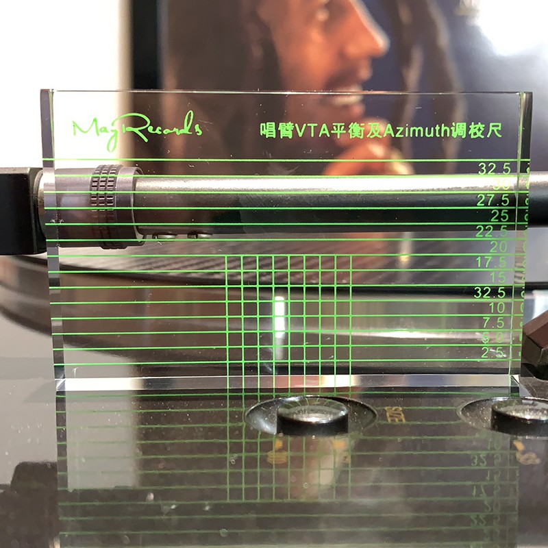 บันทึกเดือนพฤษภาคม HD LP เครื่องเล่นแผ่นเสียงไวนิลหัววัดร้องเพลงแขน VTA ไม้บรรทัดปรับสมดุลและ Azimuth