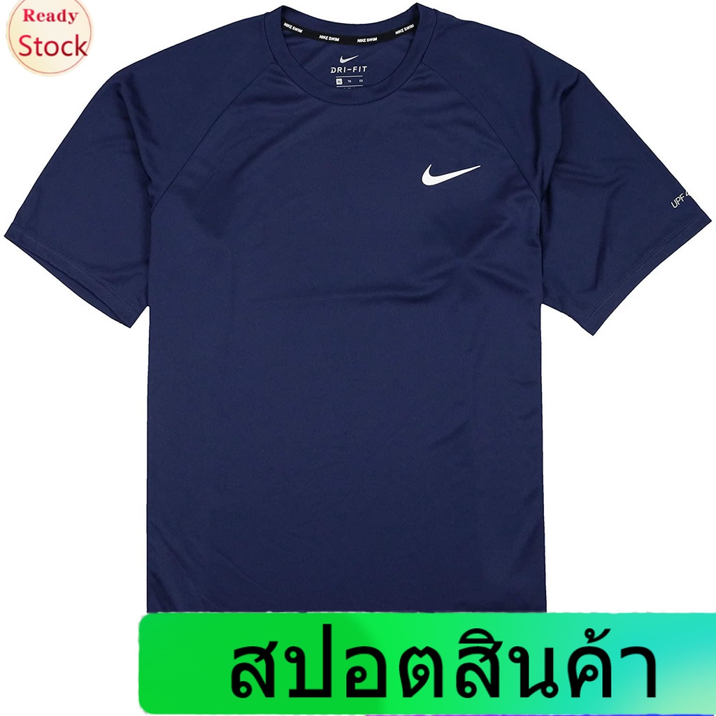 NIKEกัปปะเสื้อยืดกีฬา Nike Essential Short Sleeve Hydroguard NIKE Short sleeve T-shirts