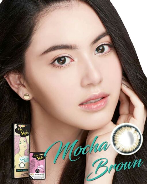 Lollipop Onstyle Mocha Brown คอนแทคเลนส์สายตา 0.00 ถึง -10.00