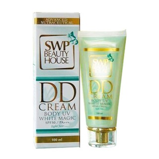 SWP DD Cream UV White Magic SPF 50 ครีมกันแดดพร้อมปกป้องผิว 100 ml.
(กล่องสีเขียว)