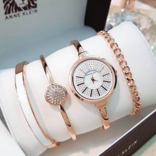 💰 ราคาเรือนละ 950 ค่ะ💰

💕 ANNE KLEIN 💕 พร้อมกล่องแบรนด์สุดหรู
- นาฬิกาสายเลส พร้อมกำไล
- ขนาดหน้าปัด 35 mm
✨