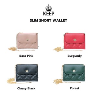 🔥กระเป๋าKEEP Super rich ‘ short wallet 👑 หนังแว้แท้ 💯%🔥