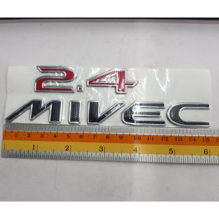 Sticker 2.4 Mivec ของรถ Mitsubishi