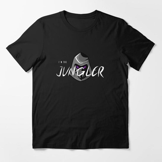 เสื้อยืดอินเทรนด์ผู้ชายอินเทรนด์ผู้หญิงเสื้อยืด พิมพ์ลาย Im The Jungler MOBA Tee and Hoddie สําหรับผู้ชายS-3XL