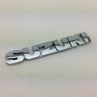 1 x ABS Suzuki Letter Logo สติ๊กเกอร์โลโก้สำหรับ Suzuki