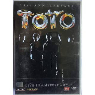 DVD ดีวีดี ซีล Toto 25th Anniversary Live In Amsterdam แสดงสด ลิขสิทธิ์ ซีล