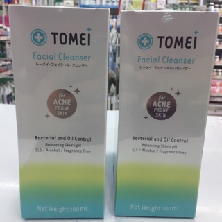 Tomei Facial Cleanser 100 ml เจลล้างหน้ารักษาสิว (expire 03/19)