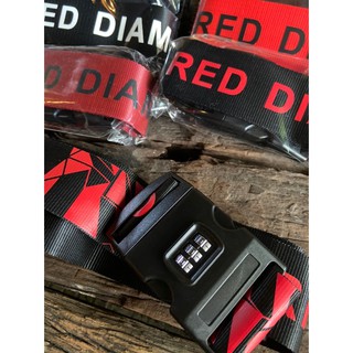 Red Diamond Luggage Strap