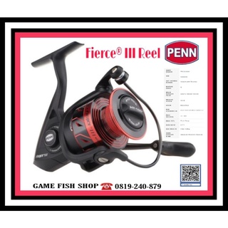 PENN FIERCE III 3000 4000 5000 6000 8000 สินค้าแท้💯มีประกัน