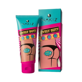 สปอตสินค้า！NAKIZ LIVELY BUTT - ครีมทา ก้นดำ รักแร้ดำ ขาหนีบดำ สิวหลัง หัวเข่าดำ ศอกดำ ลบเลือนรอยดำ แตกลาย คอดำ 100g