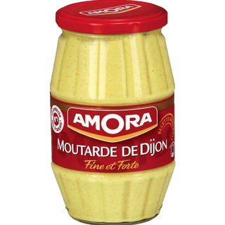 🚚💨พร้อมส่ง!! Amora Moutarde De Dijon มัสตาร์ด อะโมรา 440 กรัม คุณภาพระดับพรีเมี่ยม