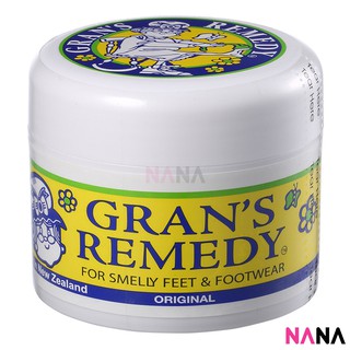 Grans Remedy Original Powder 50g แป้งสำหรับผู้ที่มีกลิ่นเท้า ช่วยดับกลิ่นเท้า