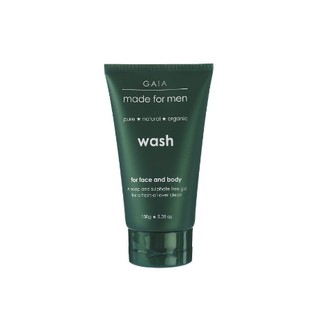 GAIA MADE FOR MEN เจลล้างหน้า และอาบน้ำ ไกอา เมด ฟอร์ เมน เฟส แอนด์ บอดี้ วอช สูตรน้ำมันอีฟนิ่ง พริมโรสและน้ำมันอะโวคาโด