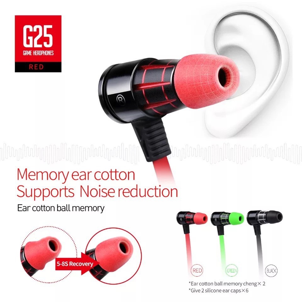 Plextone G25 V3 หูฟังเกมมิ่ง เเบบมีไมค์ หูฟัง Gaming ทิศทางเทพ ได้ยินเสียงเท้า ปืน ชัดเจน ดูหนัง ฟังเพลง