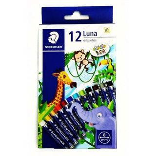 N 4007817221020 สีชอล์ก 12 สี ลูน่า 2410LC12 Staedtler Luna Oil Pastels