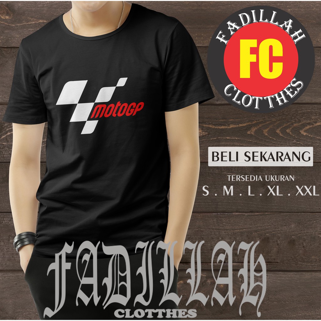 เสื้อยืดโลโก้ Moto GP เสื้อยืด Moto GP