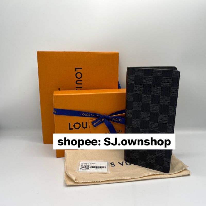 ❌ขายแล้ว❌ มีใบเสร็จ Louis Vuitton Brazza long wallet for men LV กระเป๋าสตางค์ หลุยส์ วิตตอง แบรนด์เน