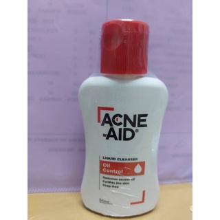 Acne Aid Liquid Cleanser Oil Control แอคเน่ เอด ลิควิด คลีนเซอร์ [สีแดง][50 ml.]