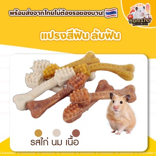[HiHamster] แปรงสีฟัน ที่ลับฟัน สำหรับสัตว์เลี้ยง แฮมเตอร์เม่นแคระ