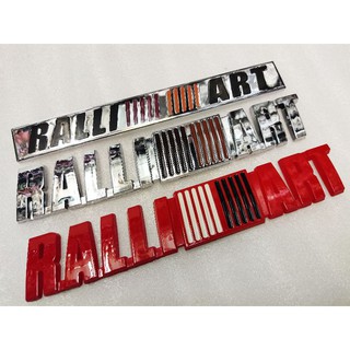 โลโก้ RALLIART สำหรับติดท้ายรถ