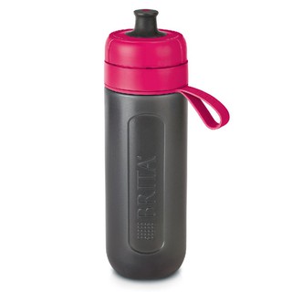 Drinking water filter WATER FILTER BOTTLE BRITA FILL&amp;GO 600ML PINK Water filter Kitchen equipment เครื่องกรองน้ำดื่ม ขวด