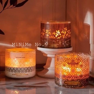 ✨Set1/6✨ เทียนหอม Bath and Body Works 3 Wicks Candle กลิ่น Holiday Christmas Winter ขนาดใหญ่ 411g.