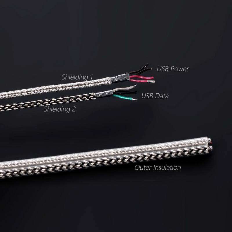 DD TC09BC สายแปลง USB-C เป็น USB-B สำหรับเครื่องเสียง ประกันศูนย์ไทย