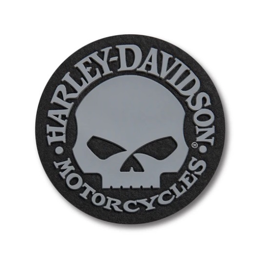PATCH HARLEY-DAVIDSON Skull Logo Iron-On