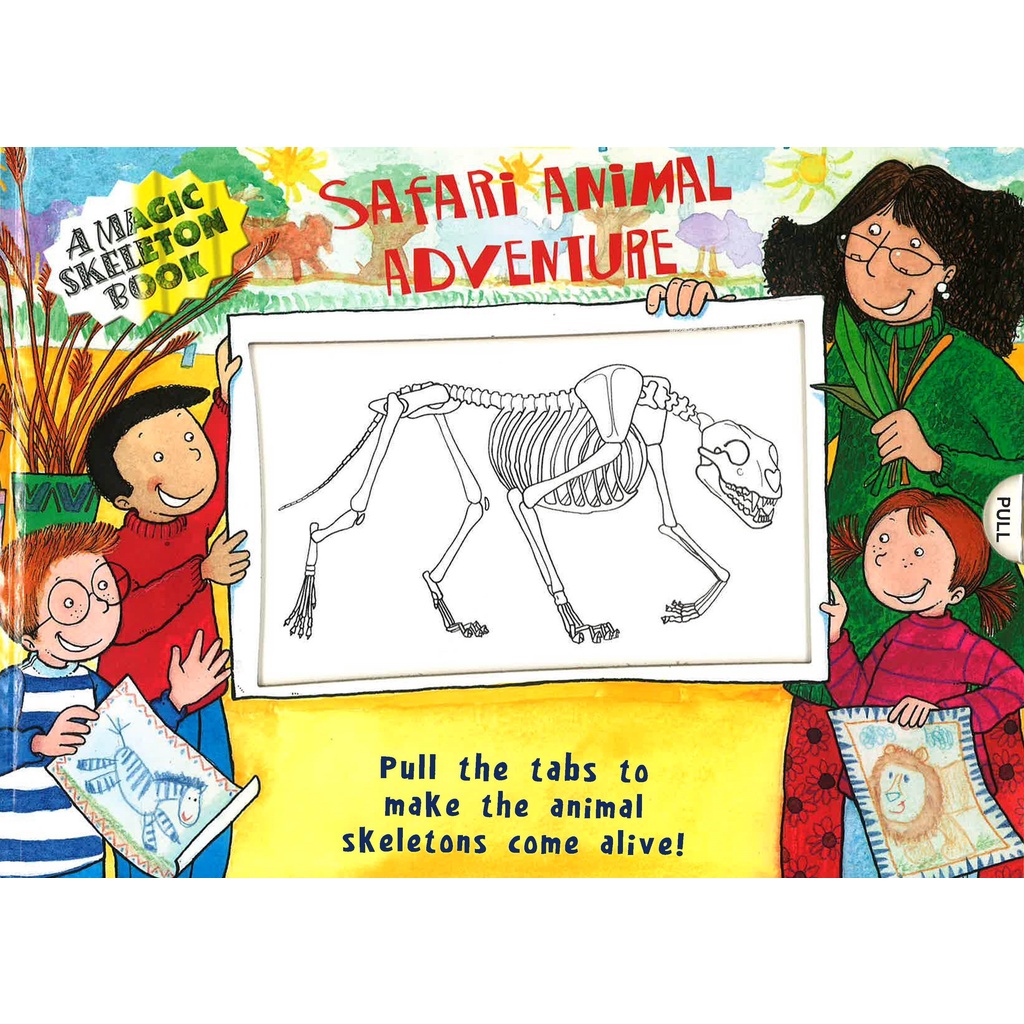 BBW หนังสือ Magic Skeleton: Safari Animal Adventure ISBN: 9781847503015