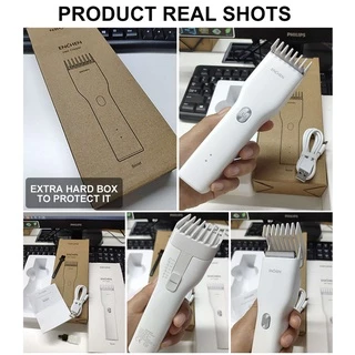 Enchen Electric Hair Trimmer Clipper USB Fast Charging ปัตตาเลี่ยนตัดผมไร้สาย แบตเตอเลี่ยนตัดผม
