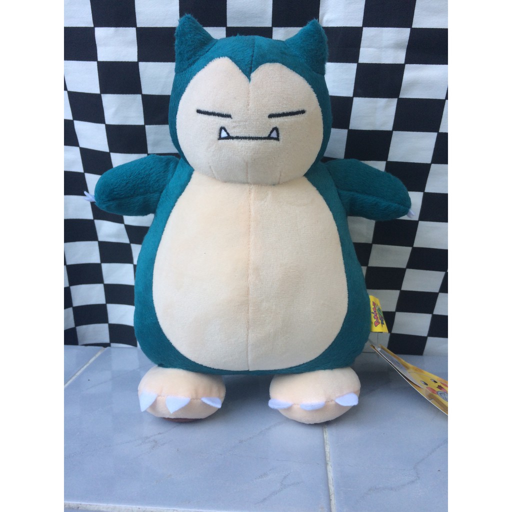 ตกตา Snorlax โปเกมอน ลขสทธแท ขนาดประมาณ นวครบ Shopee Thailand